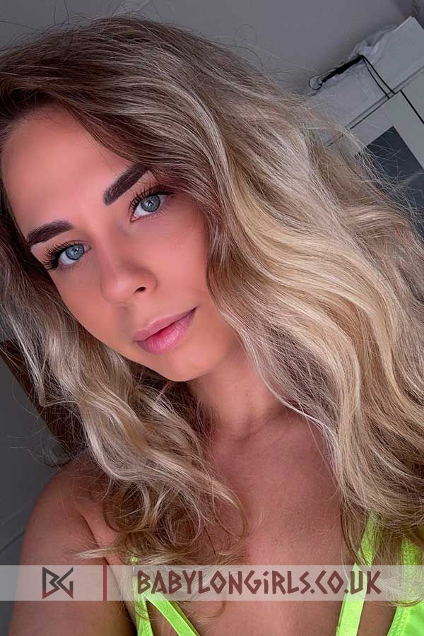 Charming Bella blonde 5ft 5, 34C
