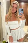 Aloya suggestive blonde, 34B
