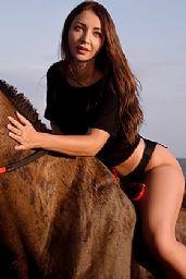 Titillating brunette Alexan 