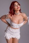 5ft 3, 34D, gorgeous red hair Lera