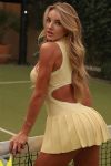 5ft 8, 34D, sunshine blonde Amelina